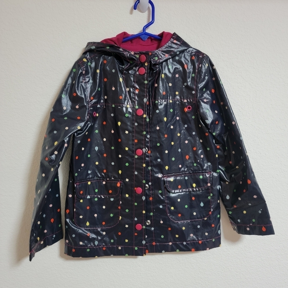 Old Navy Colorful Polka Dot Kids Raincoat